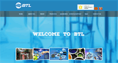 Desktop Screenshot of btlchemical.com
